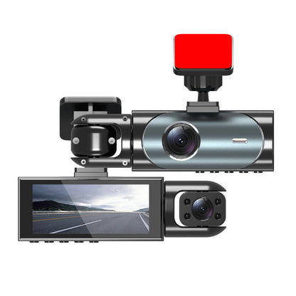 ✨Novidade de 2026 com 50% de desconto🔥Câmara automóvel de 3 canais e 1080p📹