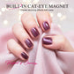 📢📢Compre 1 e ganhe 1 grátis!⏰Caneta de gel para unhas «Cat Eye» tudo-em-um – Obtenha um efeito «cat eye» hipnótico com uma única pincelada! Gel magnético, brilho duradouro, a magia do salão de beleza em casa. 🖤🌌