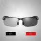 2026 Óculos de sol fotocromáticos com lentes polarizadas antirreflexo (50% de desconto) 😎