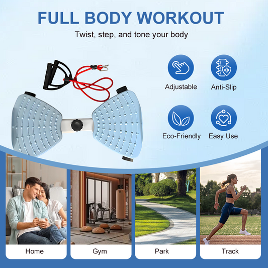 📢📢50% DE DESCONTO!!!🧘‍♀️Máquina compacta de cardio com passos e rotação✨