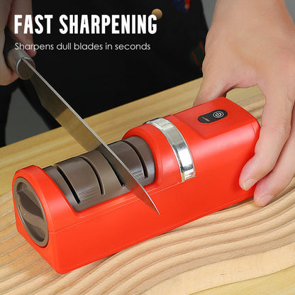 🔥 Promoção quente 50% de desconto 🔪Afiador automático de facas de cozinha✨