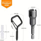 🛠️50% DE DESCONTO AGORA! 🔒 Conjunto de 20 ganchos quadrados com fecho de pressão – Fecho seguro, versáteis e resistentes para bonsais, luzes e decoração ✨
