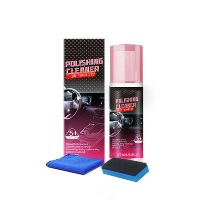 🔥Compre mais, poupe mais🔥Polidor instantâneo para brilho e proteção do interior do carro🚗