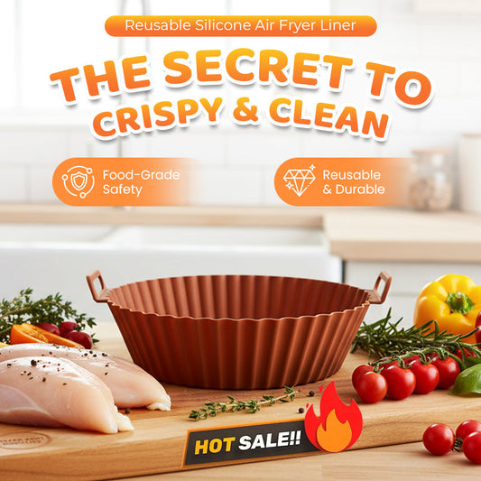 🏆 Preço especial só hoje: 16,99€!!! Forro de silicone reutilizável para Air Fryer