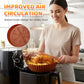 🏆 Preço especial só hoje: 16,99€!!! Forro de silicone reutilizável para Air Fryer
