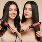 💇‍♀️ 50% DE DESCONTO AGORA! 🔥 Modelador mágico 2 em 1 – Alisa e encaracola instantaneamente, com infusão de queratina e proteção anti-queimadura ✨