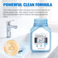 🚰50% OFF NOW! Powerful Drain & Pipe Clog Remover‑Safe Formula Pipe Maintenance Agent, Fast Dissolve Hair Grease Debris, Quick Odor Eliminator for Sink Bathtub Toilet Drains