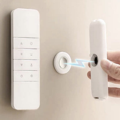 Suporte magnético para controlo remoto montado na parede