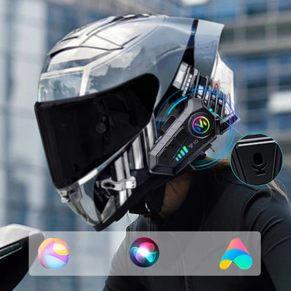 📢📢 50% de desconto!! ⏰ Headset Bluetooth para capacetes de moto (abertos ou fechados)