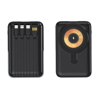 ⚡ Liberte-se dos fios｜Power Bank magnético com carregamento rápido｜Conecte e carregue sem fios ✨【-60%】