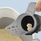 🐱 50% DE DESCONTO AGORA!✨ Pá para areia de gato com caixote do lixo integrado – Peneiramento eficiente e grande capacidade – Um artigo de higiene essencial 🗑️