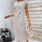 🥰Vestido elegante com cintura com laço para mulher