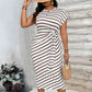 🥰Vestido elegante com cintura com laço para mulher