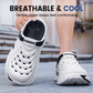 ⏳Promoção por tempo limitado⏰Dois estilos num só calçado + secagem instantânea e antiderrapante! Chegaram as sandálias de EVA mais elegantes deste verão 👟✨