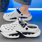 ⏳Promoção por tempo limitado⏰Dois estilos num só calçado + secagem instantânea e antiderrapante! Chegaram as sandálias de EVA mais elegantes deste verão 👟✨