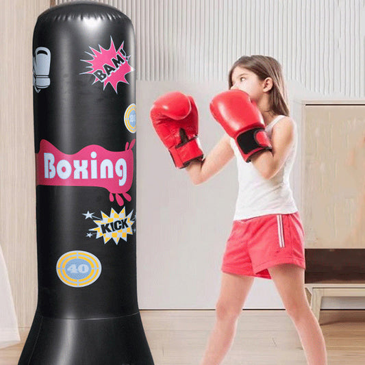 🎉 49% de desconto! 🥊🎈 Tumbler inflável de boxe para crianças – Diversão segura e animada que desenvolve a coordenação e a confiança