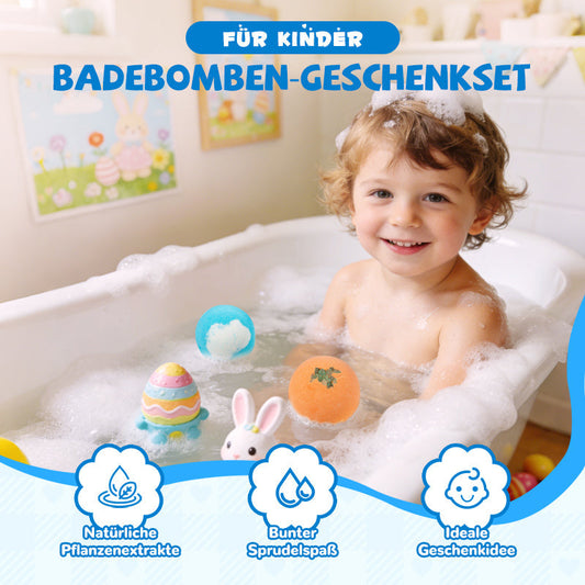 Conjunto de bombas de banho para crianças