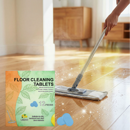 🧼 Pastilhas de limpeza para vários tipos de pavimentos | Limpeza fácil para pavimentos de azulejo, madeira e laminado - fórmula ecológica 🌿