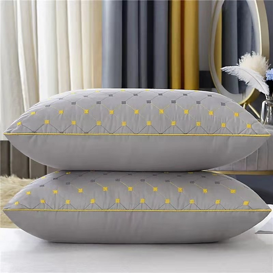 Almofada ergonómica para apoio do pescoço com enchimento de recuperação rápida