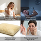 Almofada ergonómica para apoio do pescoço com enchimento de recuperação rápida