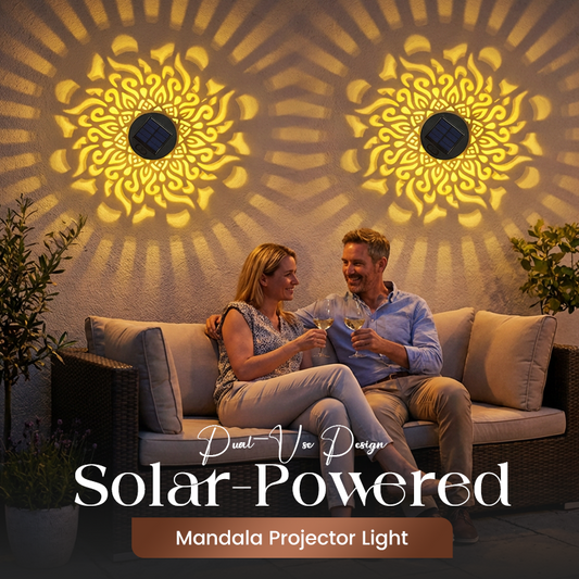 ☀️ Luminária Mandala Solar para Jardim e Pátio – Candeeiro de pé e aplique 2 em 1 – Decoração luminosa ornamental com efeito vintage – Resistente à ferrugem e durável