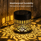 ☀️ Luminária Mandala Solar para Jardim e Pátio – Candeeiro de pé e aplique 2 em 1 – Decoração luminosa ornamental com efeito vintage – Resistente à ferrugem e durável