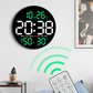 💎 -50% OFF LARGE LED DIGITAL CLOCK! 💎 Time, Date, Temp & Humidity Display + Remote Control for Home & Office 🕒