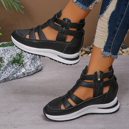 👡 60% DE DESCONTO AGORA! ☀️ Sandálias de verão respiráveis – Leves, confortáveis e perfeitas para dias quentes 🦋