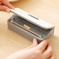 Mini-seladora de sacos recarregável 2 em 1 com cortador