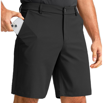 🏃 49% DE DESCONTO! 🩳 Calções desportivos de secagem rápida para homem – Elásticos em 4 direções e com tecnologia de absorção da humidade, para o ginásio, golfe e uso diário 💦