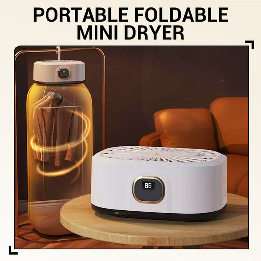 Mini secador portátil e dobrável