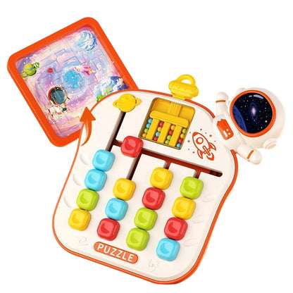 Quebra-cabeças deslizante infantil de 4 cores