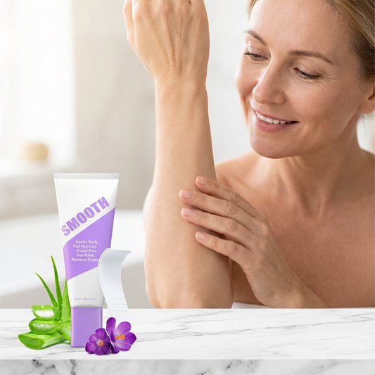 💝Creme depilatório suave à base de ervas para uma pele suave