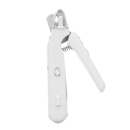 🐾 50% de desconto! ✨ Cortador e Lixador de Unhas LED 2 em 1 Seguro para Animais de Estimação – Lâmina afiada em aço inoxidável, proteção anti-salpicos e motor silencioso – Cuidado delicado para cães e gatos 🐶