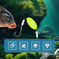 🏆O MAIS QUENTE DE 2026!🔥 Conjunto de pesca universal com bóia! 🎣