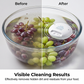 🔥50% OFF! Portable Ultrasonic Fruit & Vegetable Washer
