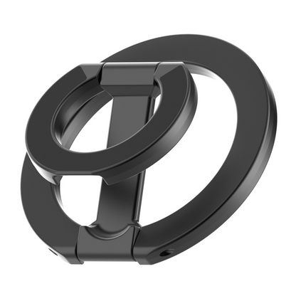Suporte magnético de anel com duas faces e base