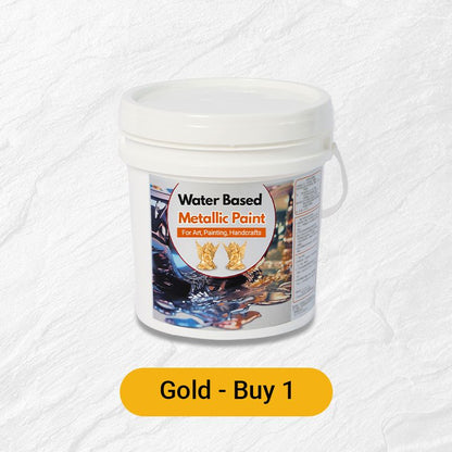 🔥Compre 2 e ganhe 1 grátis🪙Tinta à base de água com folha de ouro para arte, pintura e artesanato