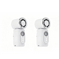 Ventilador portátil com clipe e ecrã LED