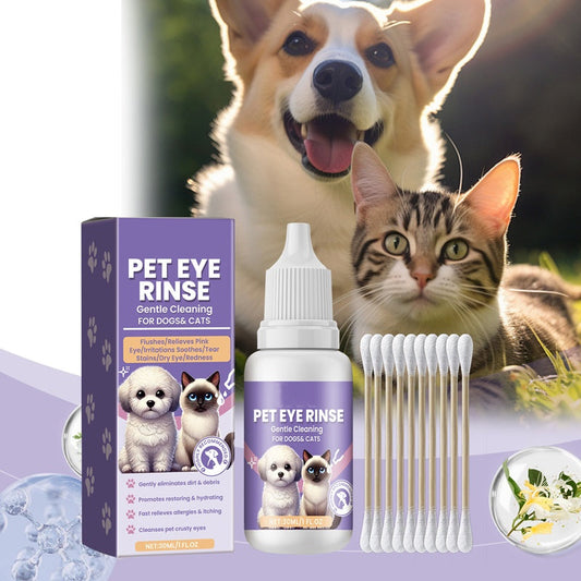 🌿Loção ocular suave para cães e gatos🐶🐱