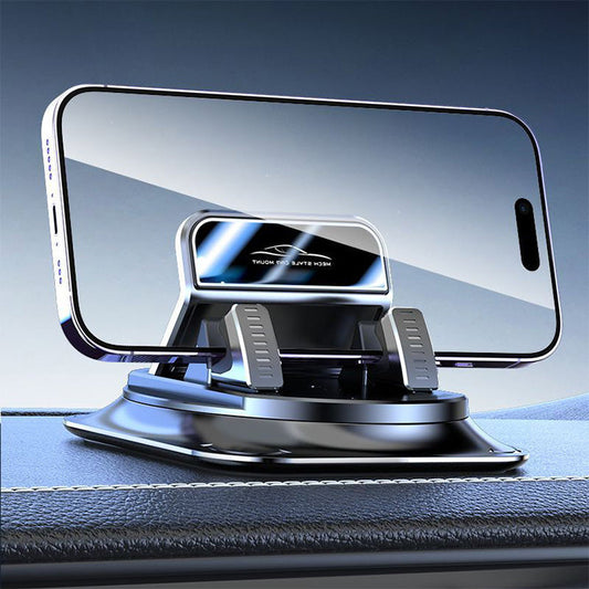 🔄🚗 Suporte para telemóvel para carro | Ajustável a 360° · Bloqueio com uma mão em 0,1 s · Antiderrapante e não danifica o painel de instrumentos · Impermeável e resistente a manchas