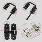 Multi-Angle Security Barrel Bolt Latch