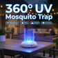 Lâmpada Armadilha 360° LED UV para Mosquitos e Moscas