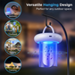 Lâmpada Armadilha 360° LED UV para Mosquitos e Moscas