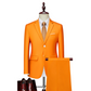 ✨👔60% de desconto + envio gratuito🔥Conjunto de fato de negócios de corte moderno, 2 peças, para homem