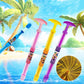 Pistola de Água Retrátil - 58% OFF! 🥳 Cria efeito de água espetacular como fogos de artifício. Perfeita praia/piscina. Leve e ergonómica. +50 mil vendidas! 🎆🏖️