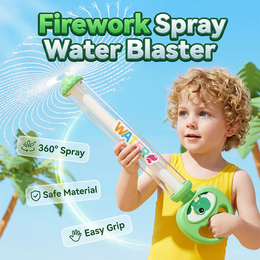 Fireworks Water Blaster - O brinquedo interativo para pais e filhos mais divertido do ano