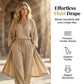 ⏳Promoção por tempo limitado⏰Conjunto elegante de 3 peças – Calças largas, top interior e casaco de malha para um look chique e descontraído 👚👖✨