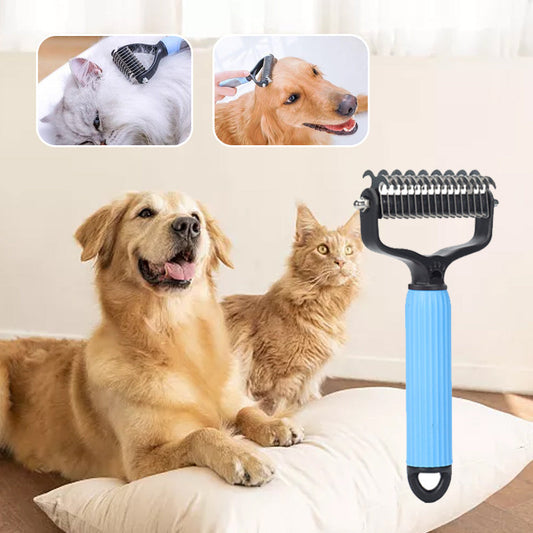 🔥Promoção por tempo limitado: 50% de desconto🔥Escova de higiene para animais de estimação de dupla face