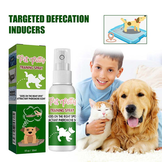 Spray Indutor de Defecação para Animais de Pequeno Porte